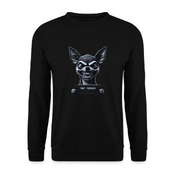 Tiny Terror - Unisex Sweatshirt - black - Front - Alina (178cm) & Michal (187cm)