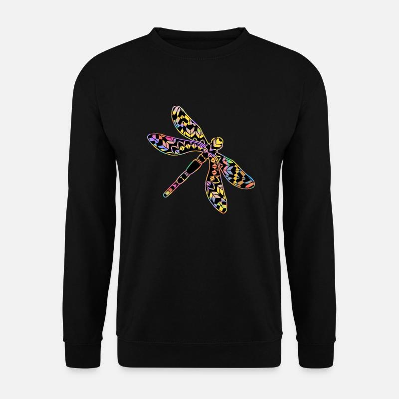 Libelle - Unisex Pullover - Schwarz