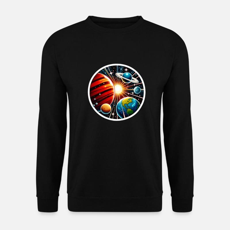 Solar system - Unisex Sweatshirt - black