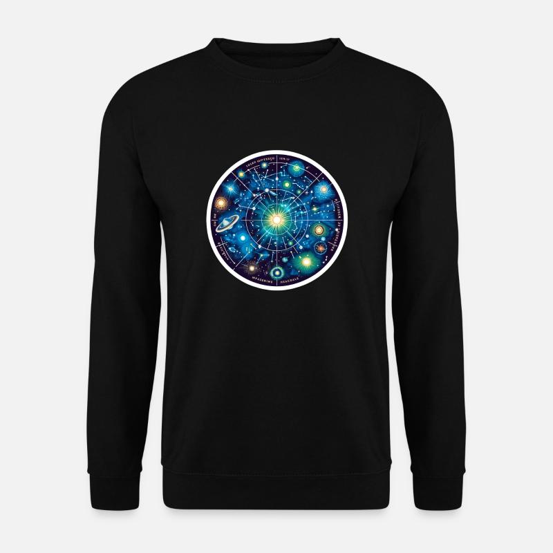 Constellations - Sweat-shirt Unisexe - noir