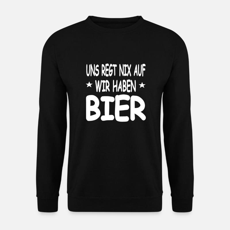 Bier - Unisex Pullover - Schwarz