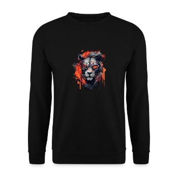 Élégance infernale - Sweat-shirt Unisexe - noir - Devant - Alina (178cm) & Michal (187cm)