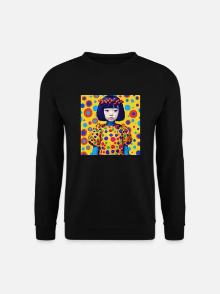 Yelow Girl - Unisex Pullover - Schwarz