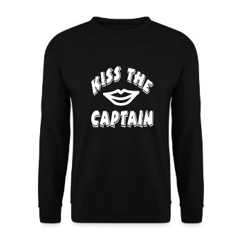 Capitaine - Sweat-shirt Unisexe - noir - Devant - Alina (178cm) & Michal (187cm)