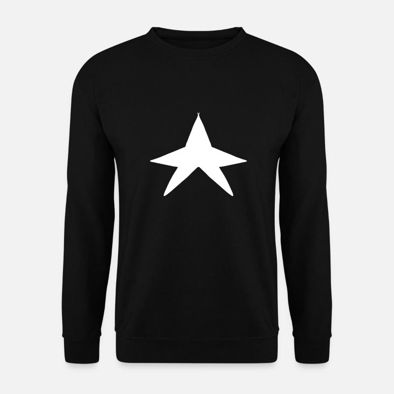 Form Stern symbol - Unisex Pullover - Schwarz