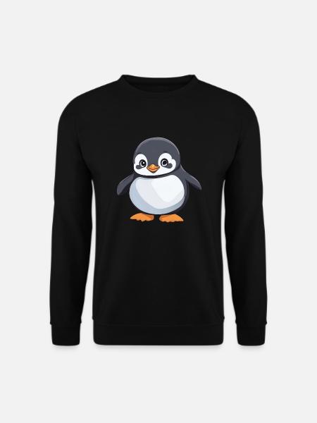 mignon pingouin petit pingouin - Sweat-shirt Unisexe - noir