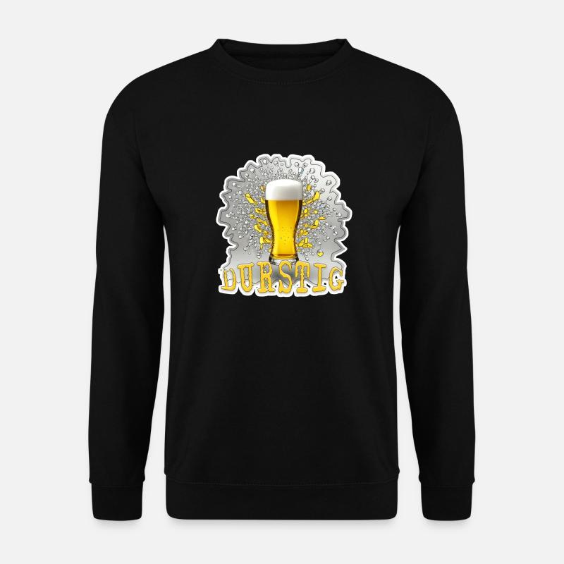 durstig - Unisex Pullover - Schwarz