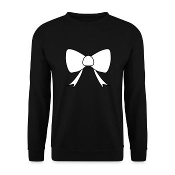Loop icon shape - Unisex Sweatshirt - black - Front - Alina (178cm) & Michal (187cm)