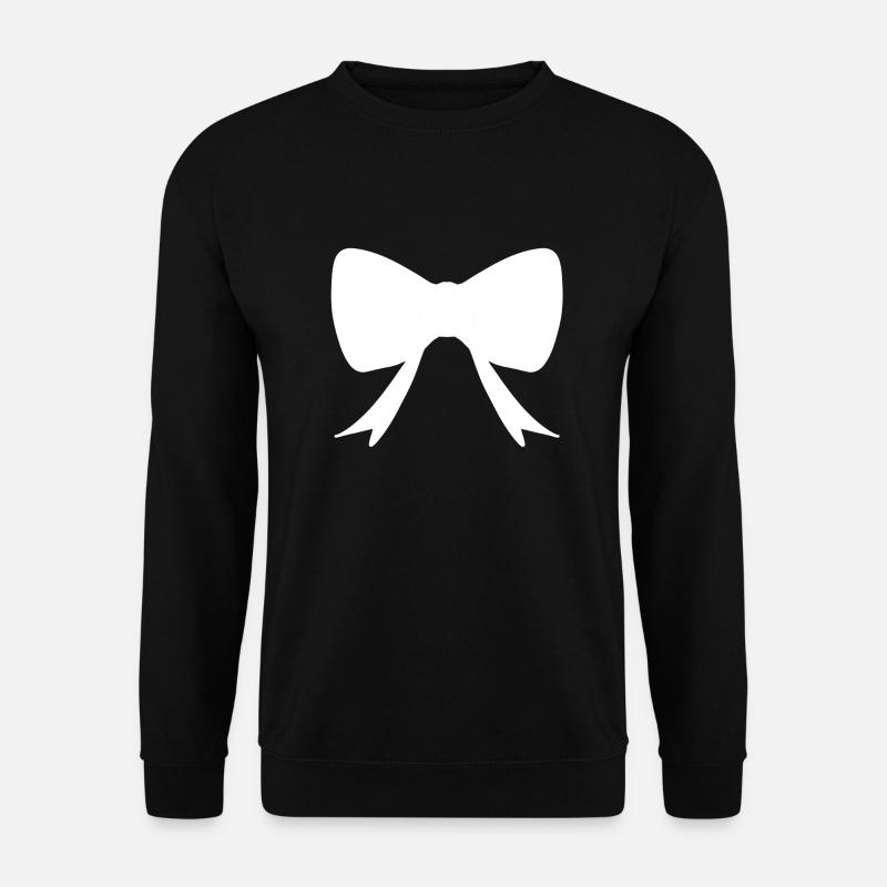 schleife form symbol - Unisex Pullover - Schwarz