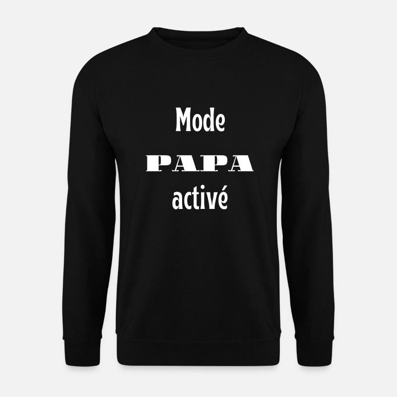 Dad Mode Enabled - Unisex Sweatshirt - black