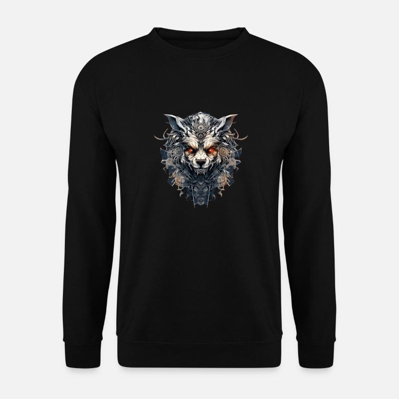 Wolfsgebilde - Unisex Pullover - Schwarz