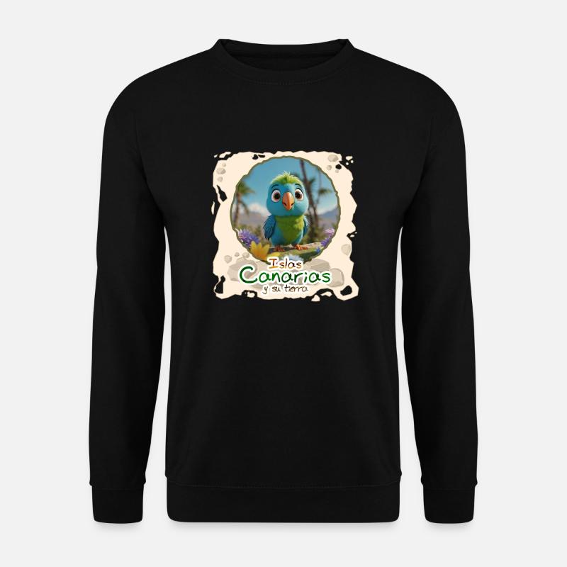 Sittich - Unisex Pullover - Schwarz