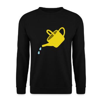 Arrosoir - Sweat-shirt Unisexe - noir - Devant - Alina (178cm) & Michal (187cm)