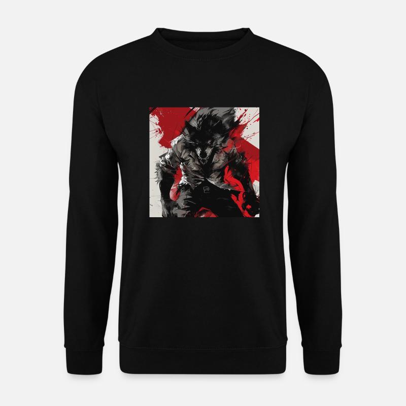 Werwolf - Unisex Pullover - Schwarz