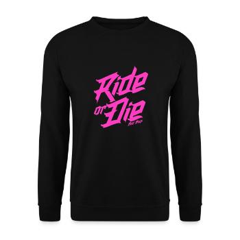 ride or die bad boys - Sweat-shirt Unisexe - noir - Devant - Alina (178cm) & Michal (187cm)