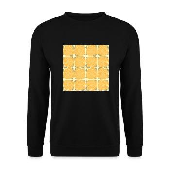 F57 - Sweat-shirt Unisexe - noir - Devant - Alina (178cm) & Michal (187cm)