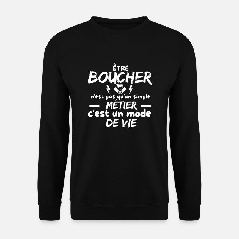 METZGER - Unisex Pullover - Schwarz