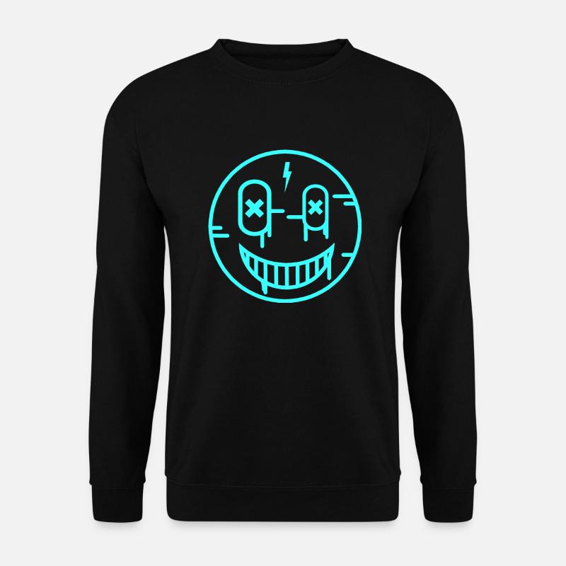 Smiling light - Unisex Pullover - Schwarz