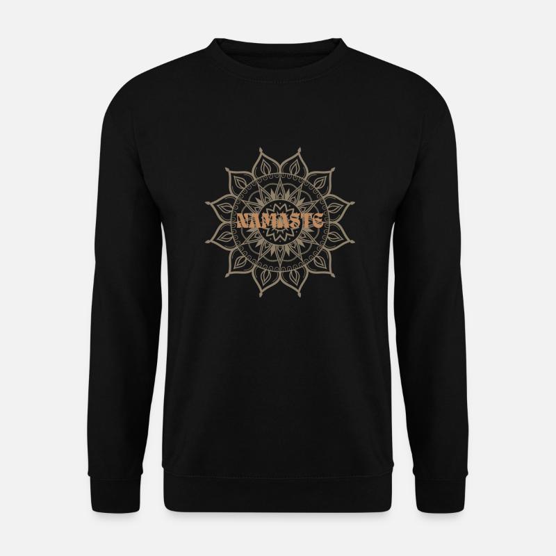 NAMASTE - Unisex Pullover - Schwarz