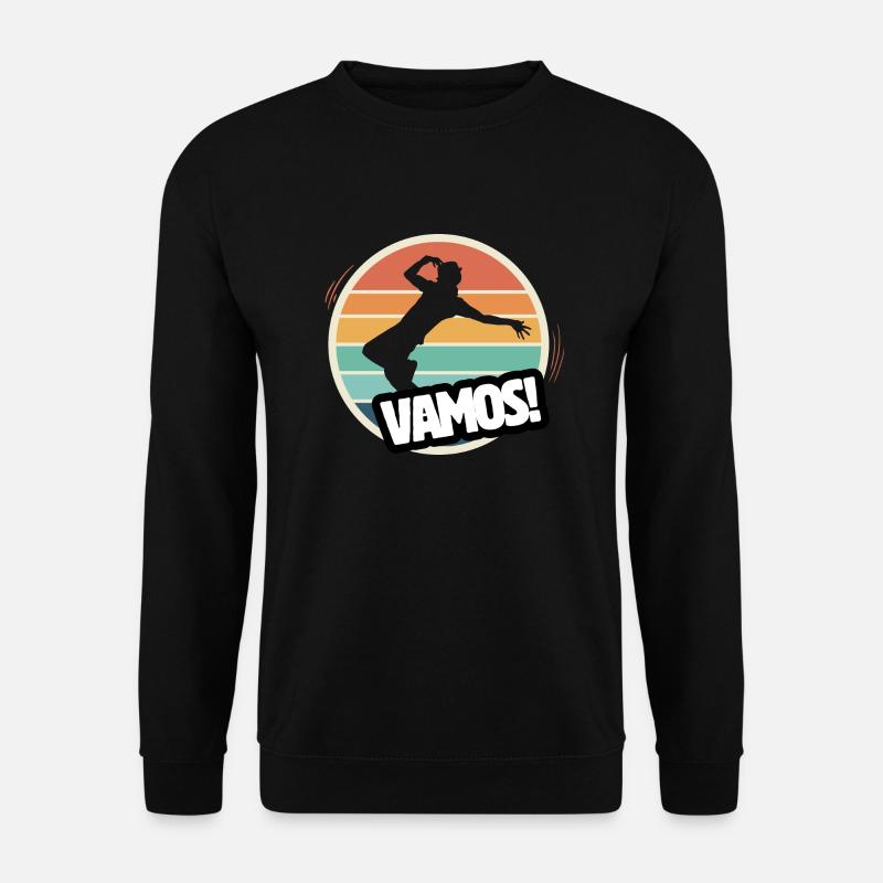 Vamos retro breakdance - Unisex Sweatshirt - black