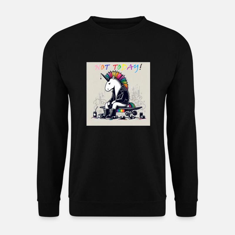 Keine Motivation - Unisex Pullover - Schwarz