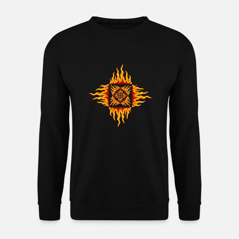 Infinite Flames - Unisex Sweatshirt - black