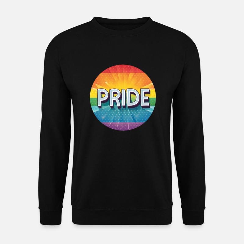 LGBTQ PRIDE - Unisex Pullover - Schwarz