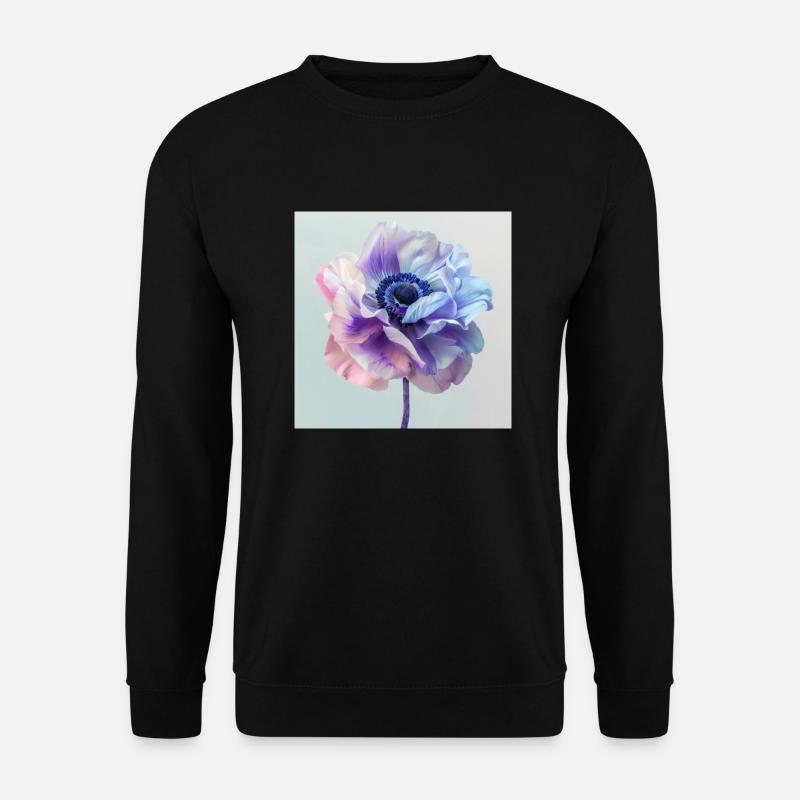 Lila Macro 7 - Unisex Pullover - Schwarz