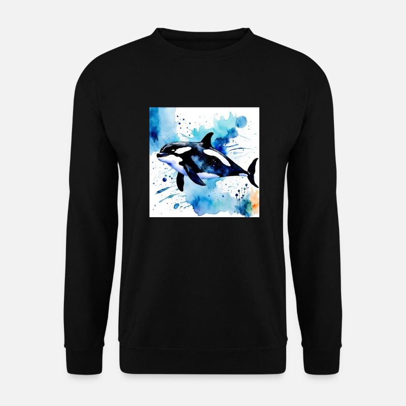 Style orque - Sweat-shirt Unisexe - noir