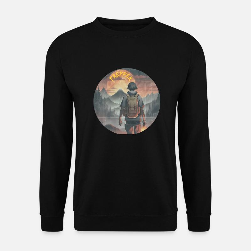 Prepper OS - Unisex Pullover - Schwarz