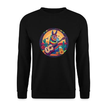 5 de Mayo Party Drinko de Mayo Pinata - Unisex Pullover - Schwarz - Vorne - Alina (178cm) & Michal (187cm)