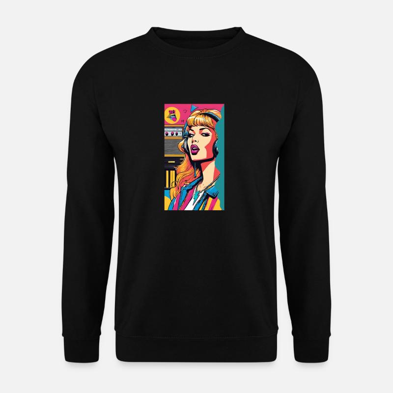 90´s - Unisex Pullover - Schwarz