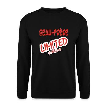 Brother-in-law LIMITED EDITION - Unisex Sweatshirt - black - Front - Alina (178cm) & Michal (187cm)
