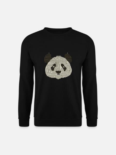 Laby-Panda - Unisex Sweatshirt - black