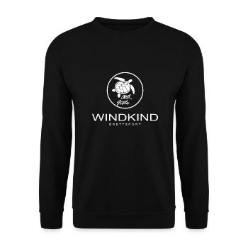 Chill toad - Unisex Sweatshirt - black - Front - Alina (178cm) & Michal (187cm)