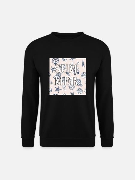 Sommer - Unisex Pullover - Schwarz