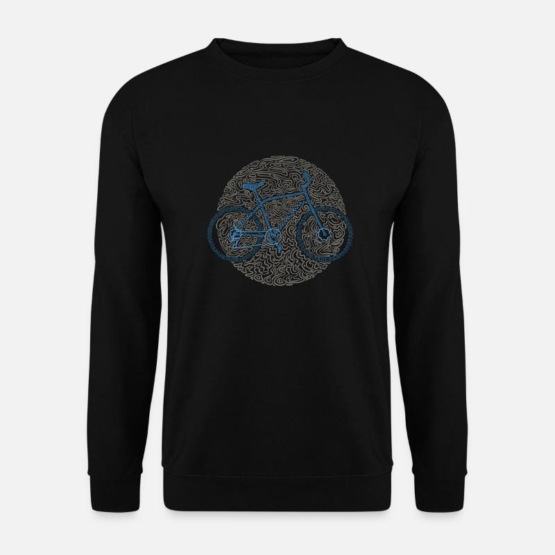 Graphic Bicycle - Unisex Sweatshirt - black