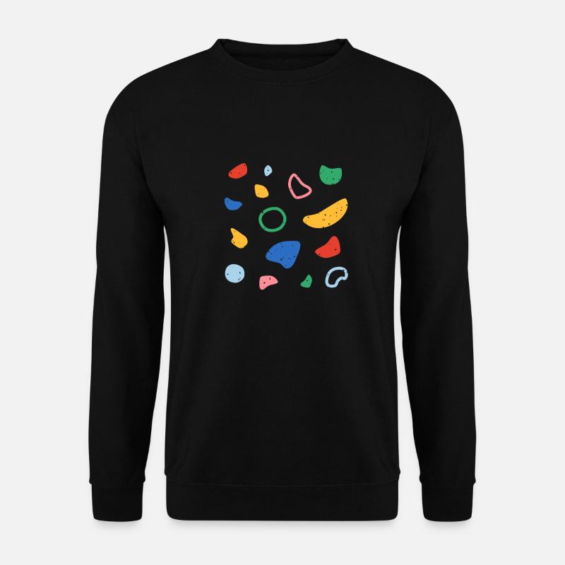 Kletterwand Big Holds - Unisex Pullover - Schwarz