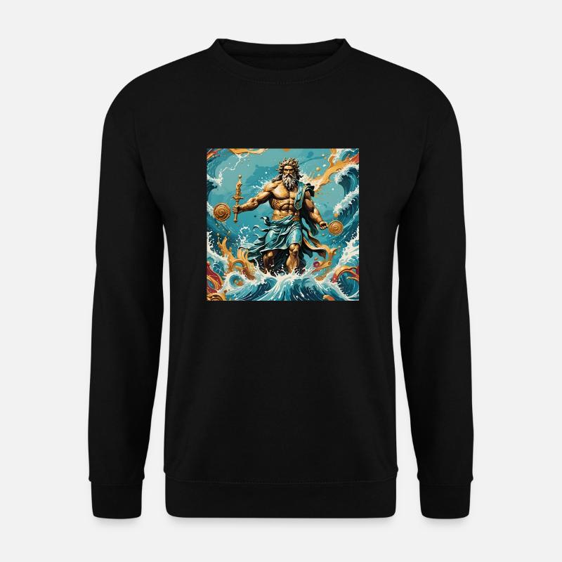 Wasserfreund - Unisex Pullover - Schwarz