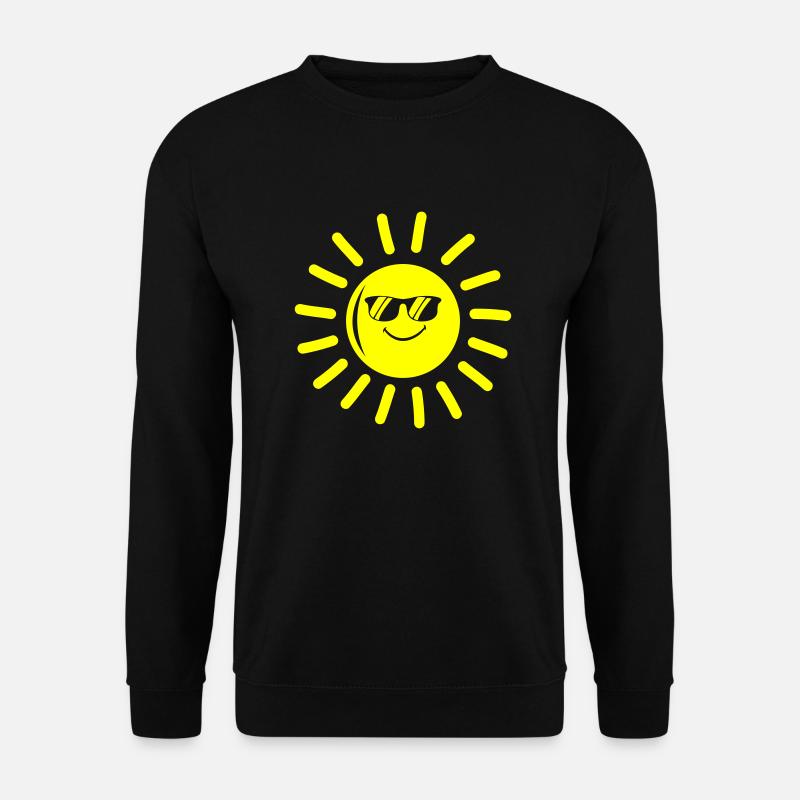 sonne cool - Unisex Pullover - Schwarz