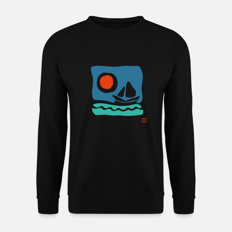 Boot - Unisex Pullover - Schwarz