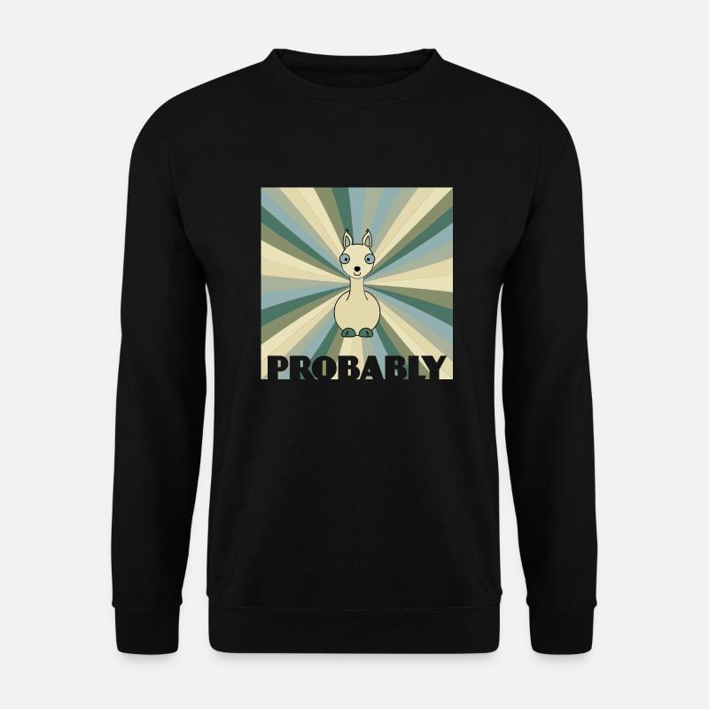 Alpaka - Unisex Pullover - Schwarz