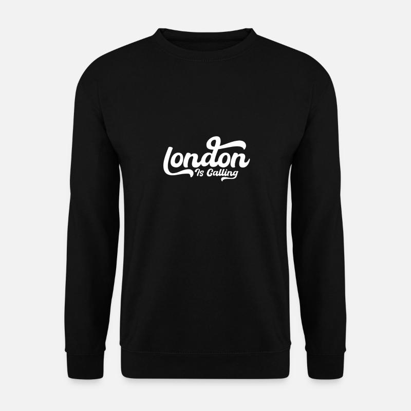 London Is Calling, Aesthetic - Unisex Sweatshirt - black