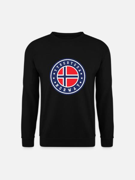 Ytrebygda Norway - Unisex Sweatshirt - black