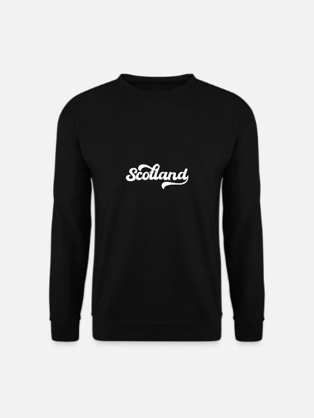 Scotland, Retro Aesthetic - Unisex Sweatshirt - black