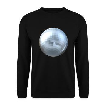 silver bullet - Unisex Sweatshirt - black - Front - Alina (178cm) & Michal (187cm)