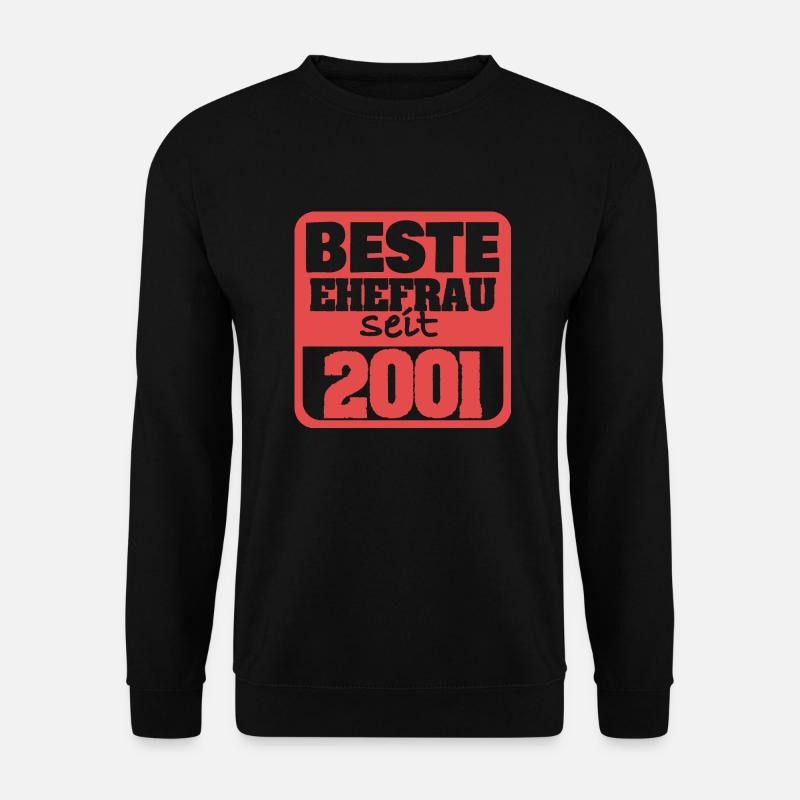 Verliebt 2001 - Unisex Pullover - Schwarz