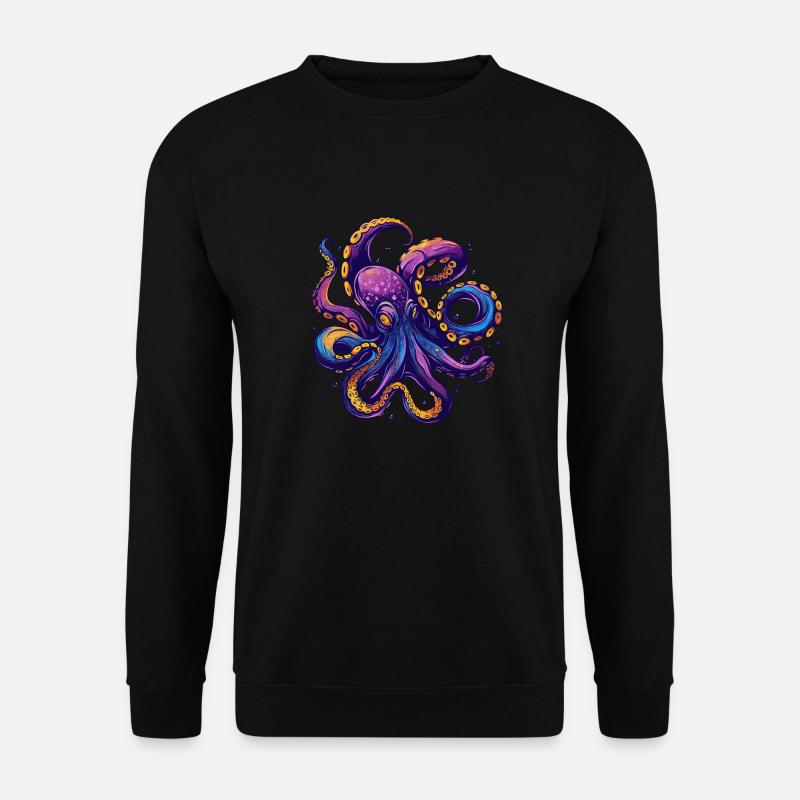 Octopulus - Unisex Sweatshirt - black
