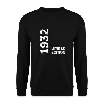 1932 limited edition - Sweat-shirt Unisexe - noir - Devant - Alina (178cm) & Michal (187cm)