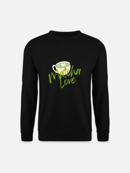 Matcha Liebe - Unisex Pullover - Schwarz